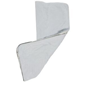 Pottery Barn Kids Baby Stroller Blanket Gray Plush Soft Infant Lovey Nursery
